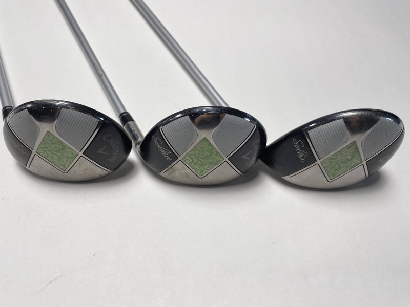 Callaway Solaire 2014 Wood Set 3 5 7 | 15* 18* 21* 55g Ladies Graphite Womens RH