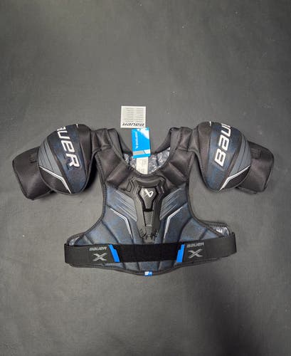 New Senior Large Bauer X Shoulder Pads