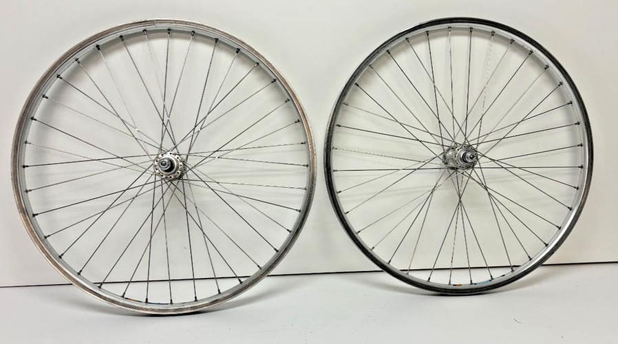 Vintage 1980s Specialized Saturae X28 32-Spoke 26" Mountain Bike Wheelset CLEAN