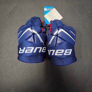 Bauer Vapor Fly 40 Gloves Intermediate 12" (New) royal/white