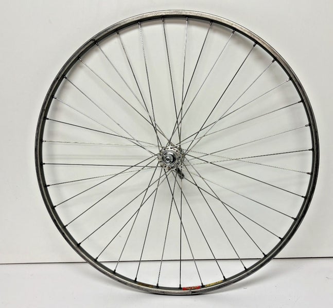 Vintage Mavic G-40 36-Spoke Gray Aluminum 700C Front Wheel Specialized Hub CLEAN