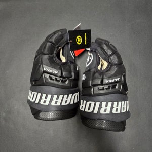 New Senior Warrior Alpha LX3 Pro Gloves 15" (New) black and white