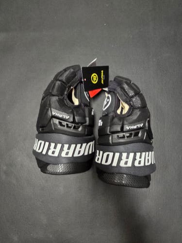 New Senior Warrior Alpha LX3 Pro Gloves 15" (New) black and white