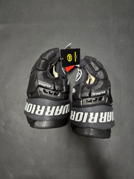 New Senior Warrior Alpha LX3 Pro Gloves 15" (New) black and white