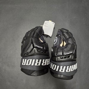New Senior Warrior Alpha LX3 Pro Gloves 14" (New) black and white