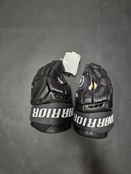 New Senior Warrior Alpha LX3 Pro Gloves 14" (New) black and white