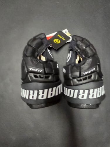 New Senior Warrior Alpha LX3 Pro Gloves 13" (New) black and white