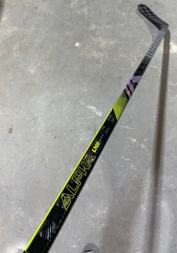 Warrior Alpha LX2 Pro Left Handed W77 Pro Stock Hockey Stick 62504