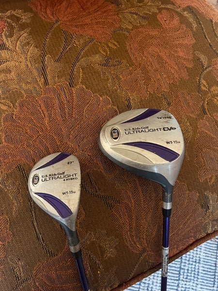 Junior US Kids Golf 2020 Ultralight Right Handed Hybrid Junior 4H and Driver. (Used)