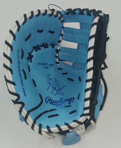 New Rawlings Left Hand Throw First Base Heart of the Hide Baseball Mitt 13"