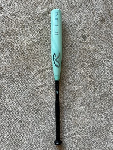 2026 Rawlings Icon Composite USABat Certified Bat (-8) 22 oz 30" (Used)