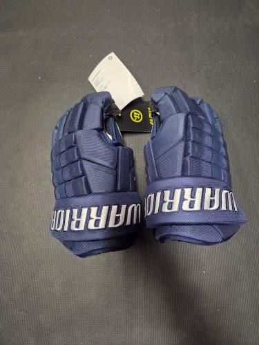 New Senior Warrior Franchise Hockey Gloves 14" navy
