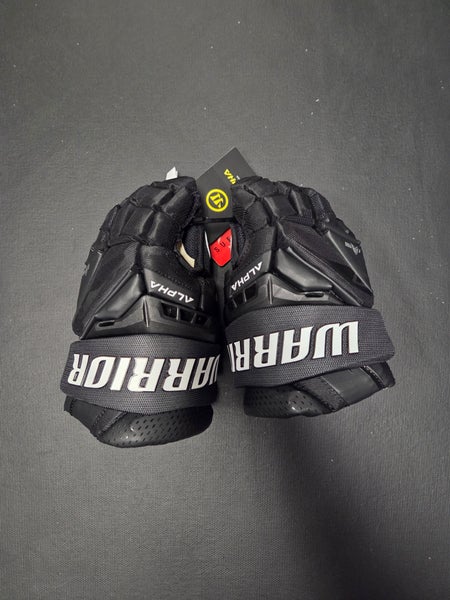 New Junior Warrior Alpha LX3 Pro Gloves 12" (New) black and white