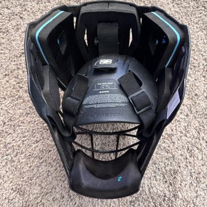 Used Black Easton Jen Schro Catcher's Combo - Mask (L) and Chest Protector (M)
