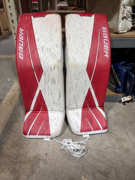 34" Senior Bauer Supreme UltraSonic Goalie Leg Pads (Used)