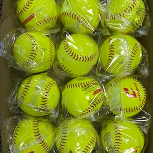 Champro Softball 12 Pack (1 Dozen) (New) 11” Safety Softballs