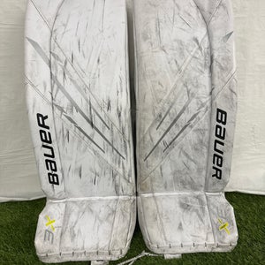30+" Intermediate Bauer Vapor 3X Goalie Leg Pads (Used)