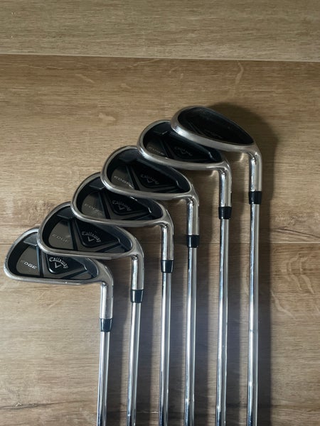 Men's 2024 Callaway Edge Right Handed Iron Set Regular Flex 6-9 sw,pw (Used)