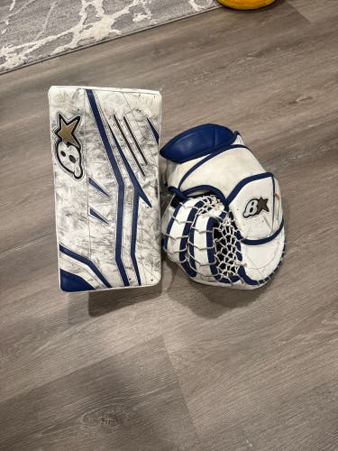 Goalie glove and blocker GENTIK X5