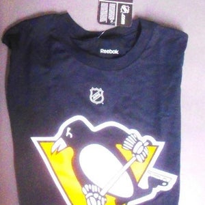 Pittsburgh Penguins Evgeni Malkin #71 Black XL Kids Unisex Reebok Shirt (New)