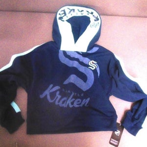 Seattle Kraken Hoodie Blue Medium Girls Shirt (New)