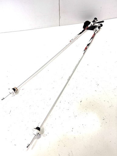 Used LEKI SPEED Mens DH Ski Pole White 125 cm / 50 in 11860-S000296287