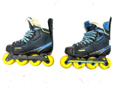 Used Roller Hockey Skates Black Junior 06 11860-S000296339