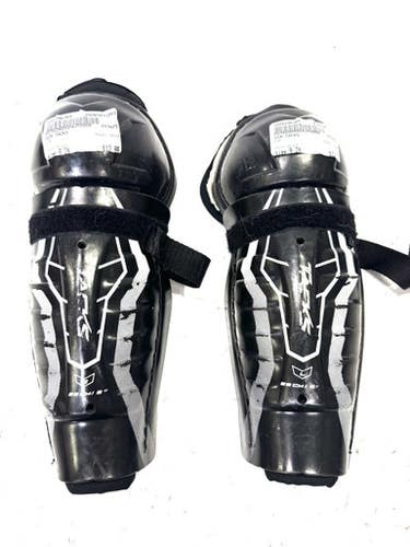 Used CCM TACKS Youth Shin Guards Black 9" 11860-S000296364