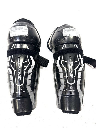 Used CCM TACKS Youth Shin Guards Black 9" 11860-S000296364