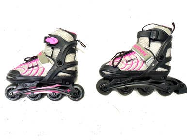 Used Schwinn ADJ 1-4 Junior Rec Fitness Skates Black Adjustable 11860-S000296370
