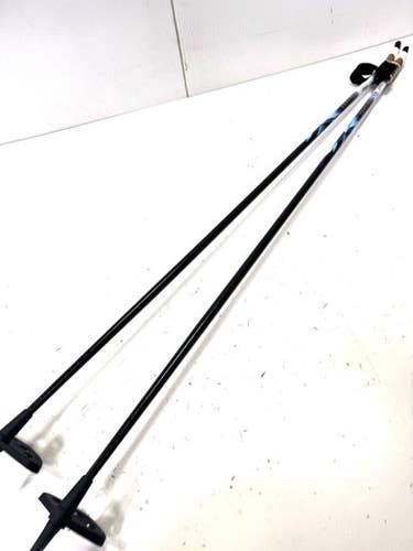 Used Whitewoods CROSS TRAIL Mens XC Ski Poles Black 145 cm / 57 in 11860-S000296371
