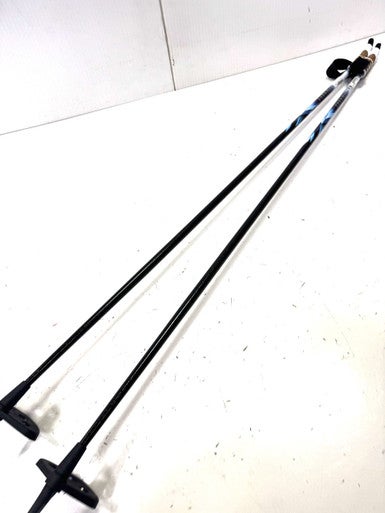 Used Whitewoods CROSS TRAIL Mens XC Ski Poles Black 145 cm / 57 in 11860-S000296371