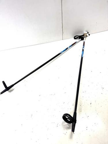 Used Whitewoods CROSS TRAIL Mens XC Ski Poles Black 125 cm / 50 in 11860-S000296372