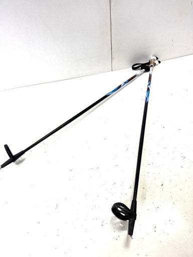 Used Whitewoods CROSS TRAIL Mens XC Ski Poles Black 125 cm / 50 in 11860-S000296372