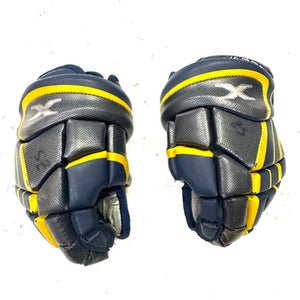 Used Bauer VAPOR 10 Youth Gloves Navy Blue 10" 11860-S000296401