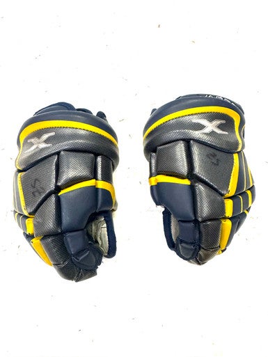 Used Bauer VAPOR 10 Youth Gloves Navy Blue 10" 11860-S000296401