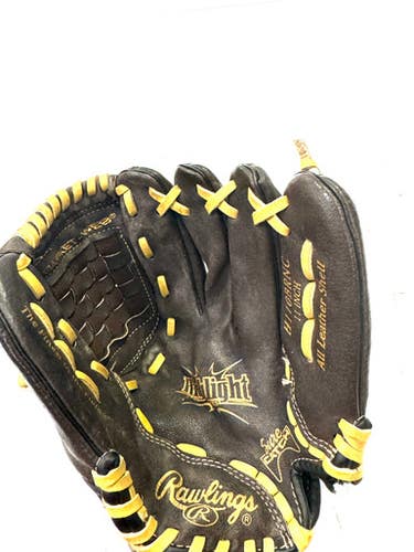 Used Rawlings HIGHLIGHT BB/SB Glove RH Throw Brown 11" 11860-S000296406