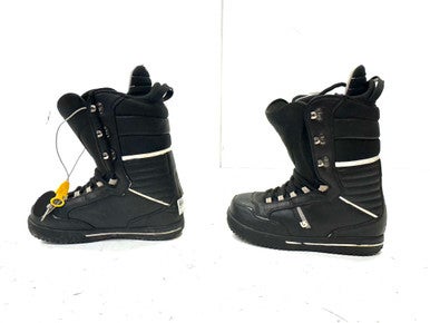 Used Burton FLEX Mens Snowboard Boots Black Senior 10.5 11860-S000296407