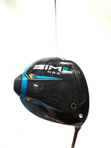 Used Taylormade SIM 2 MAX Mens Driver RH 10.5 Degree 11860-S000296416