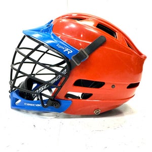 Used Cascade CPVR Lacrosse Helmet Orange One Size 11860-S000296415