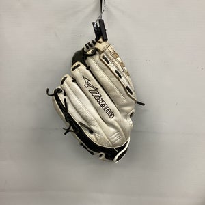 Used Mizuno SUPREME FASTPITCH BB/SB Glove RH Throw White And Black 12 1/2" 11851-S000036805