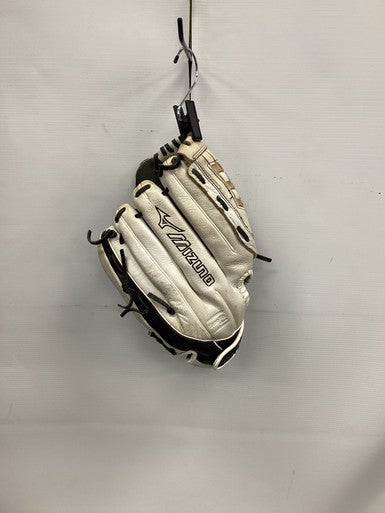 Used Mizuno SUPREME FASTPITCH BB/SB Glove RH Throw White And Black 12 1/2" 11851-S000036805