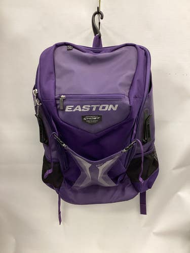 Used Easton GHOST NX FASTPITCH BB/SB Player Backpack Purple 11851-S000036792