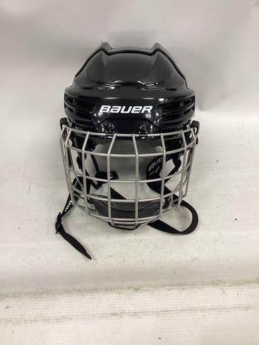 Used Bauer IMS 5.0 Helmet Cage Combo Black SM 11851-S000036783