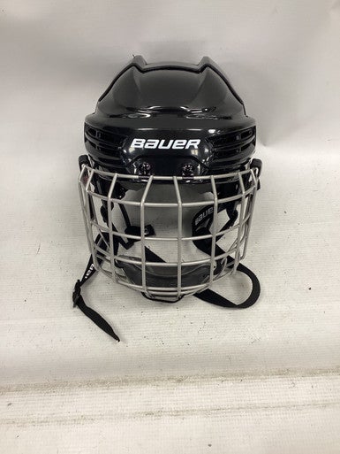 Used Bauer IMS 5.0 Helmet Cage Combo Black SM 11851-S000036783