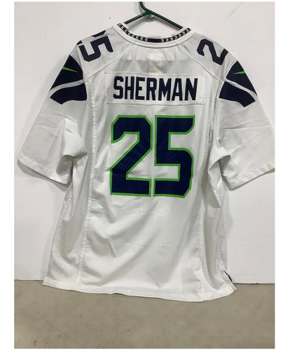 Richard Sherman Seattle Seahawks Nike NFL Jersey Size Large