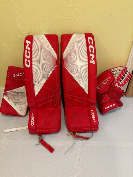 26+1 CCM Axis 2.5 Regular Goalie Full Set (Used)