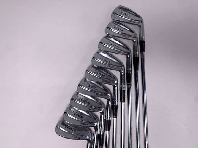 Titleist Tour Model Forged Iron Set 2-PW True Temper Stiff Steel Mens RH