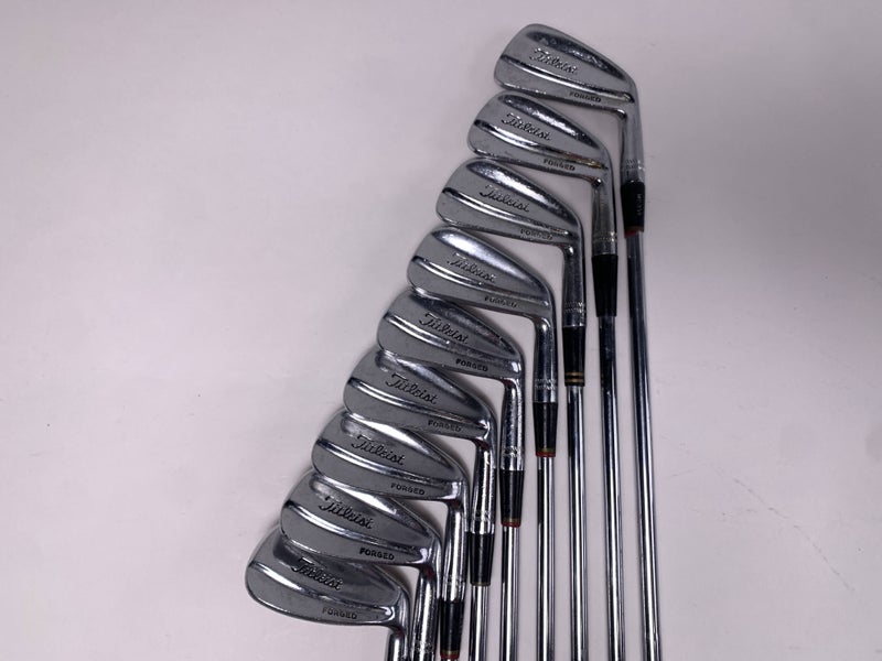 Titleist Tour Model Forged Iron Set 2-PW True Temper Stiff Steel Mens RH