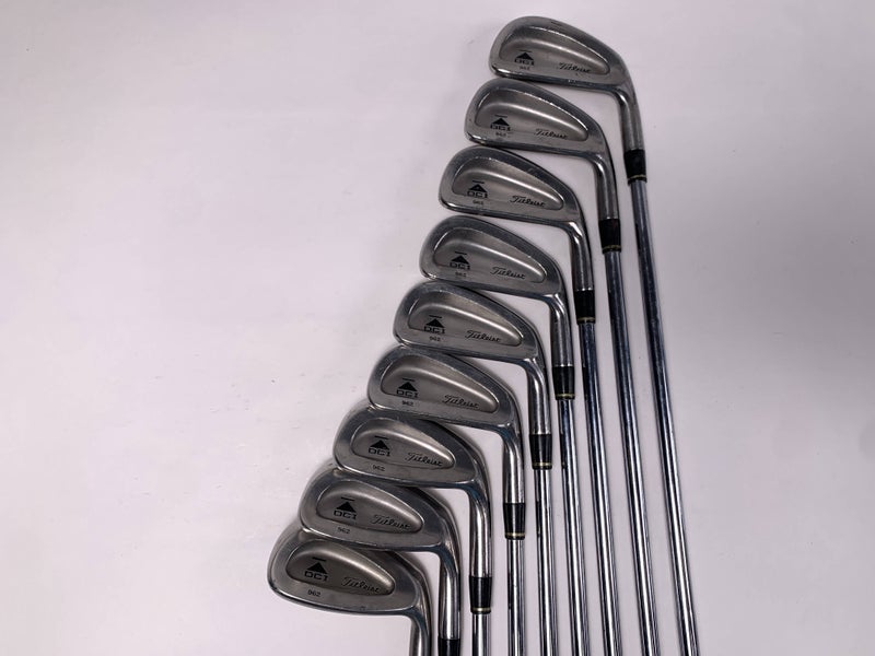 Titleist DCI 962 Iron Set 2-PW True Temper Dynamic Gold S300 Stiff Steel Mens RH